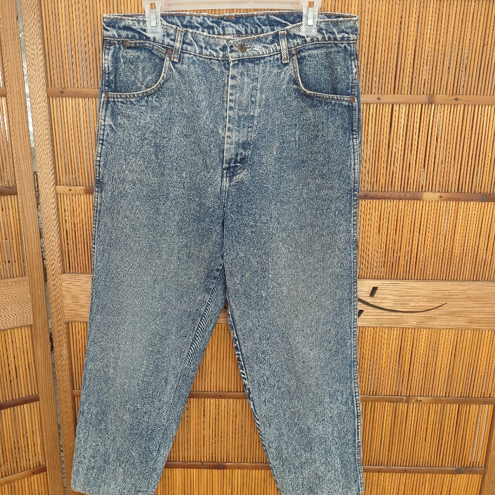 Vintage Wrangler Blue Bell Acid Wash High Waist Jeans